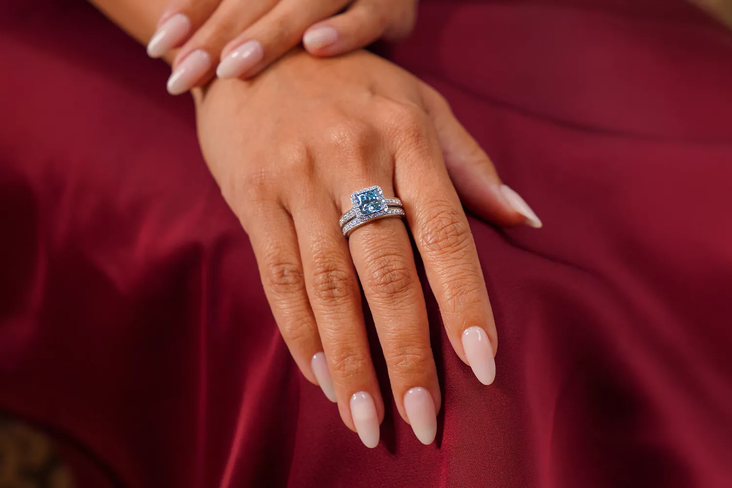 Coloured Lab Grown Diamonds in Ahmedabad — Yellow, Pink and Blue Diamonds at Incepta Jewels